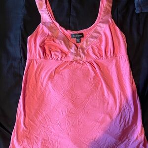Bebe Vibrant Pink Tank Top
